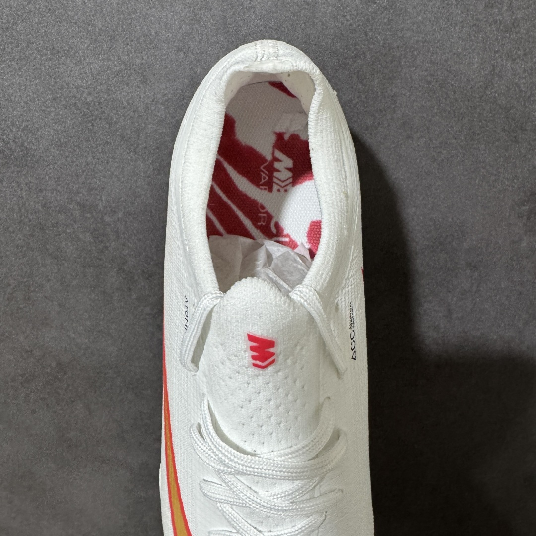 图片[6]-【公司级】NK Mercurial Vapor 17 Elite FG 刺客17轻量耐磨足球鞋 采用Flyknit+Gripknit+Atomknit组合鞋面，是历代最薄的Mercurial鞋面之一，干湿环境下都有出色控球，袜套式贴合、磨合周期短；升级的3/4长度Air Zoom气垫缓震，相比Vapor15覆盖面积更大，推进感更强 货号：FQ2608-309 尺码：36 37 38 39 40 41 42 43 44 45-选品中心