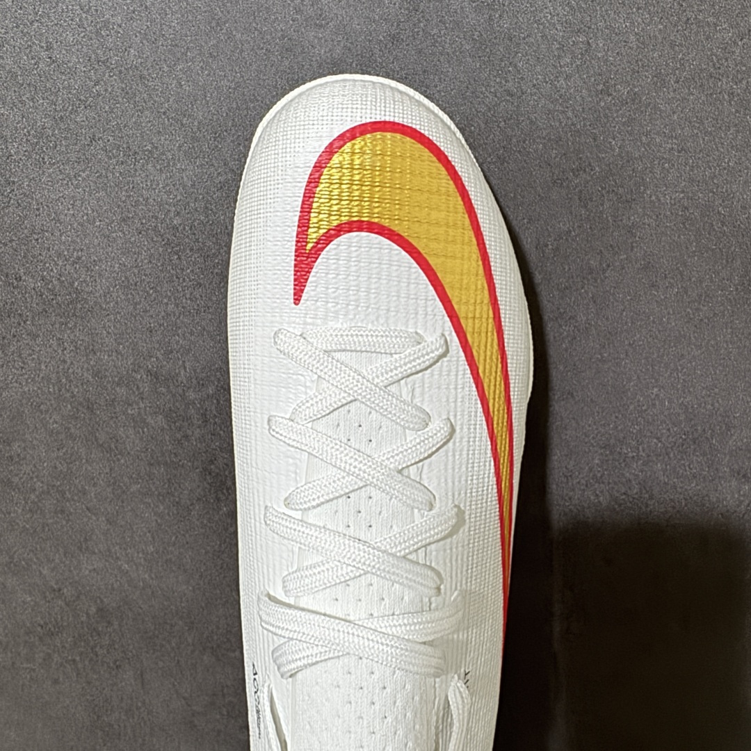 图片[5]-【公司级】NK Mercurial Vapor 17 Elite FG 刺客17轻量耐磨足球鞋 采用Flyknit+Gripknit+Atomknit组合鞋面，是历代最薄的Mercurial鞋面之一，干湿环境下都有出色控球，袜套式贴合、磨合周期短；升级的3/4长度Air Zoom气垫缓震，相比Vapor15覆盖面积更大，推进感更强 货号：FQ2608-309 尺码：36 37 38 39 40 41 42 43 44 45-选品中心