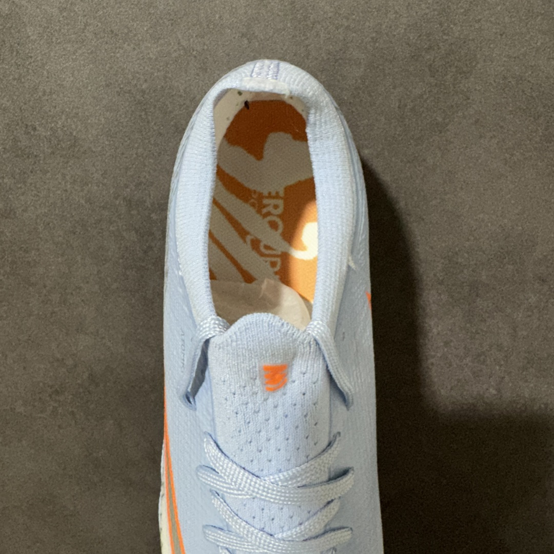 图片[6]-【公司级】NK Mercurial Vapor 17 Elite FG 刺客17轻量耐磨足球鞋 采用Flyknit+Gripknit+Atomknit组合鞋面，是历代最薄的Mercurial鞋面之一，干湿环境下都有出色控球，袜套式贴合、磨合周期短；升级的3/4长度Air Zoom气垫缓震，相比Vapor15覆盖面积更大，推进感更强 货号：HJ7326-616 尺码：36 37 38 39 40 41 42 43 44 45-选品中心