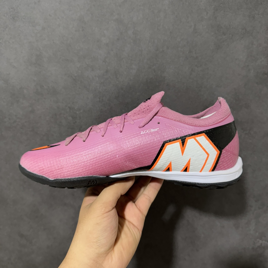 图片[2]-【公司级】NK Mercurial Vapor 17 Elite FG 刺客17轻量耐磨足球鞋 采用Flyknit+Gripknit+Atomknit组合鞋面，是历代最薄的Mercurial鞋面之一，干湿环境下都有出色控球，袜套式贴合、磨合周期短；升级的3/4长度Air Zoom气垫缓震，相比Vapor15覆盖面积更大，推进感更强 货号：HJ7326-618 尺码：36 37 38 39 40 41 42 43 44 45-选品中心