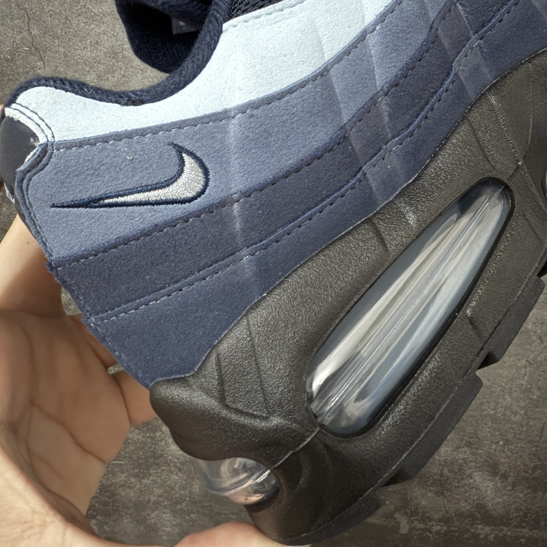 图片[3]-【KZ2.0版本】Nike Air Max 95 蓝色 货号：IH4457-400 外贸顶级专供 区别先行版 全部配色原鞋原尺码开发生产 极致还原 全部原厂材料一比一打造 一眼ZP既视感 欢迎对比市场版本 尺码：40 40.5 41 42 42.5 43 44 44.5 45 46 46.5 47.5 48 48.5-选品中心