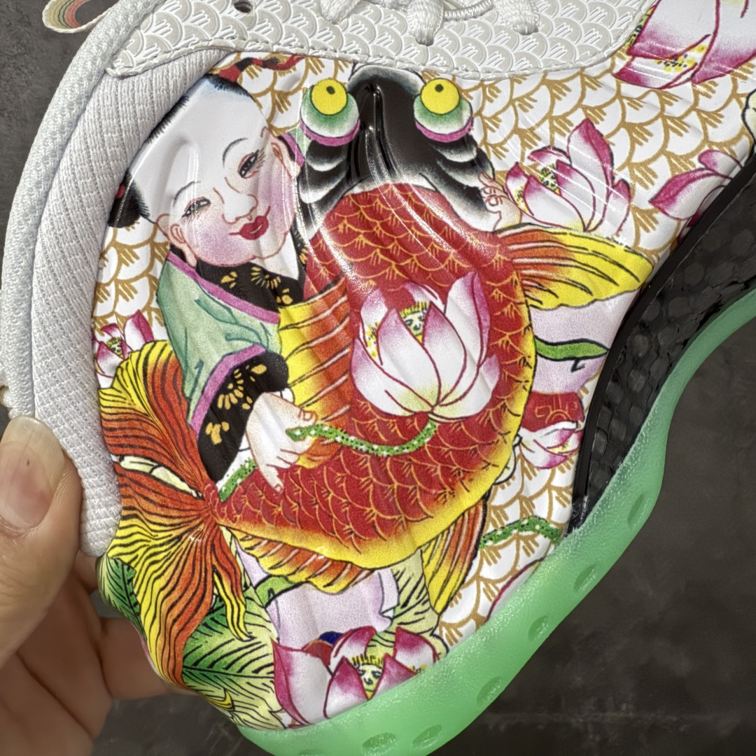 图片[3]-【莞产纯原】Air Foamposite One 天津喷2.0 IR2078-100 莞产原底面 公司渠道同模具 鞋型发泡360度无死角 双层Zoom气垫植入 中底完美注胶 搭载原厂碳纤维材质 尺码： 40 40.5 41 42 42.5 43 44 44.5 45 46 47.5-选品中心