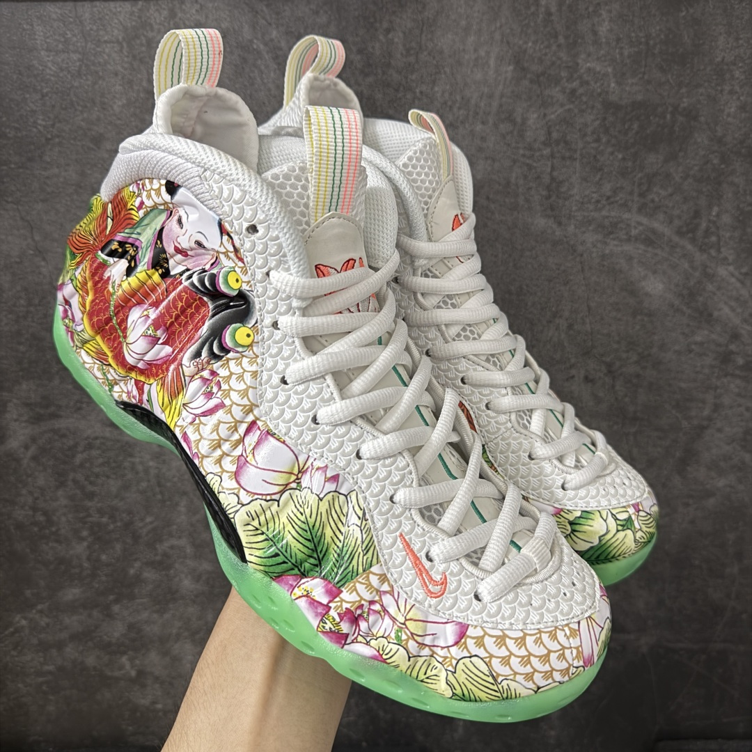 【莞产纯原】Air Foamposite One 天津喷2.0 IR2078-100 莞产原底面 公司渠道同模具 鞋型发泡360度无死角 双层Zoom气垫植入 中底完美注胶 搭载原厂碳纤维材质 尺码： 40 40.5 41 42 42.5 43 44 44.5 45 46 47.5-选品中心