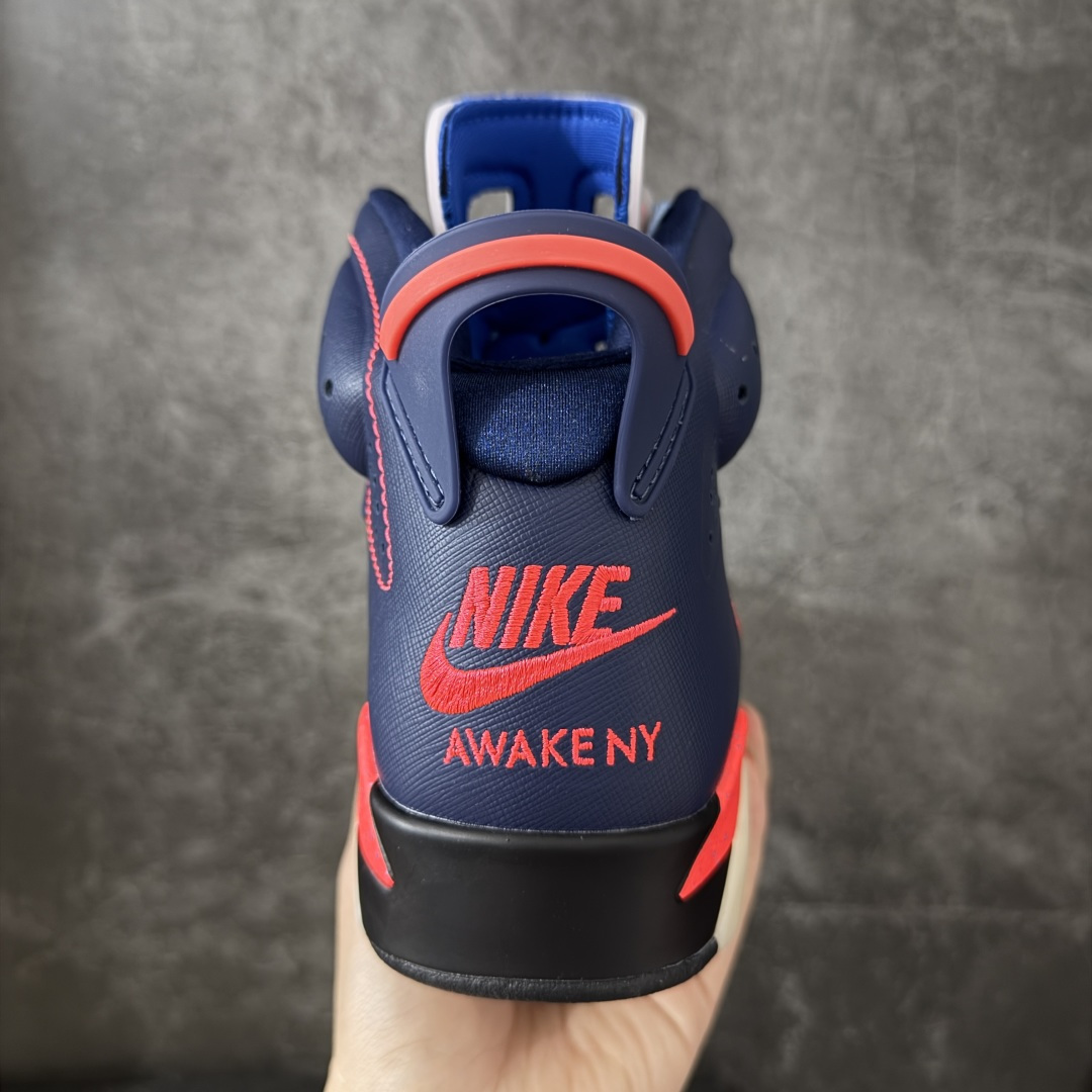 图片[4]-【外贸纯原】Awake NY x Air Jordan AJ5 联名蓝色拼接 IQ5706-400 外贸大厂出品 匠心打造 原厂皮料原厂数据 全新纸板 模具打造 外贸 平台高端零售专供品质 品质毋庸置疑 一眼正品既视感 细节均已解码 尺码：40-47.5-选品中心
