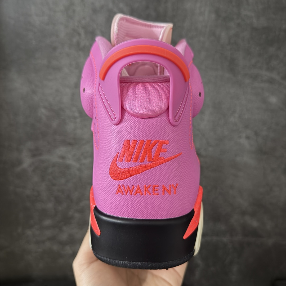 图片[4]-【外贸纯原】Awake NY x Air Jordan AJ5 联名粉红拼接 IQ5706-600 外贸大厂出品 匠心打造 原厂皮料原厂数据 全新纸板 模具打造 外贸 平台高端零售专供品质 品质毋庸置疑 一眼正品既视感 细节均已解码 尺码：40-47.5-选品中心
