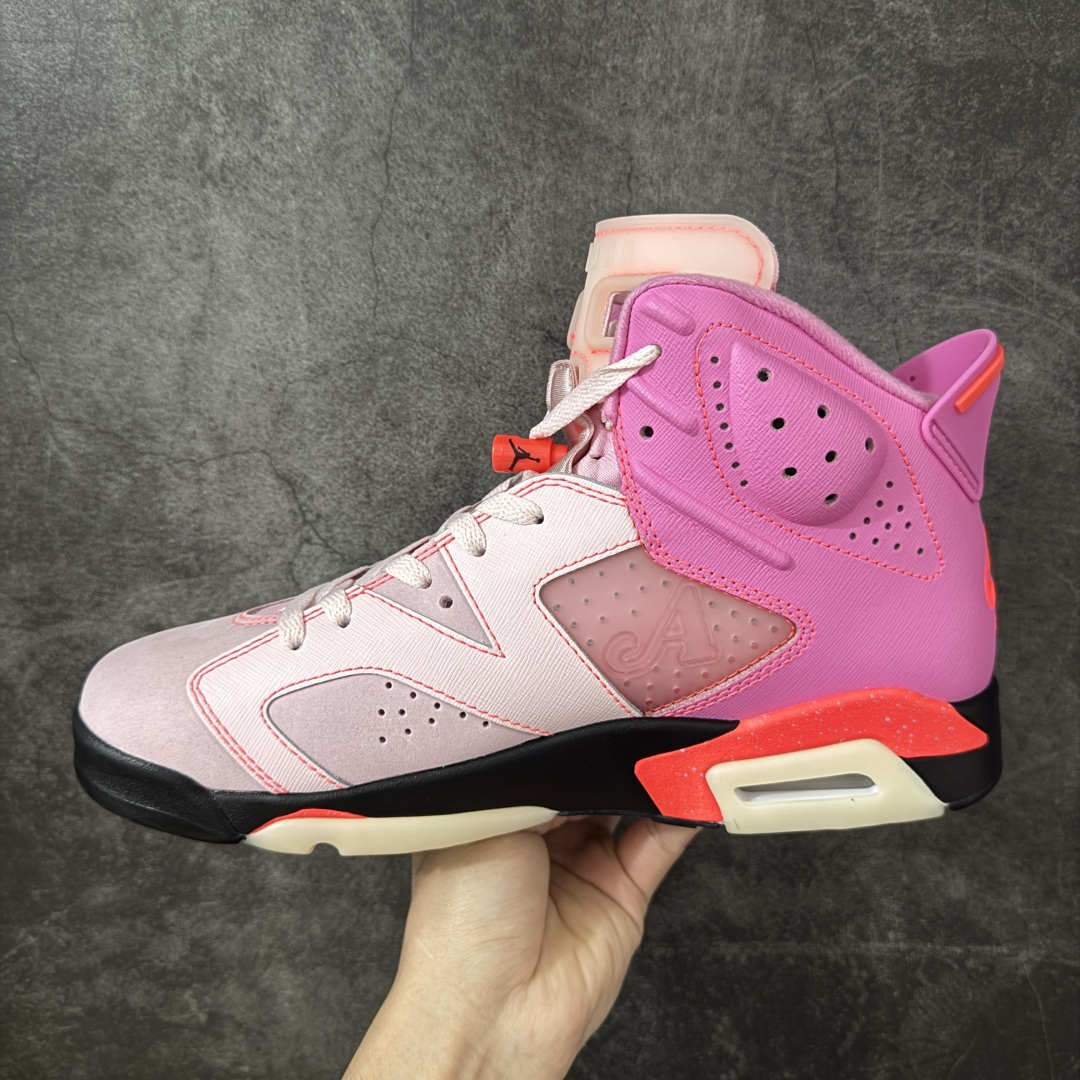 图片[2]-【外贸纯原】Awake NY x Air Jordan AJ5 联名粉红拼接 IQ5706-600 外贸大厂出品 匠心打造 原厂皮料原厂数据 全新纸板 模具打造 外贸 平台高端零售专供品质 品质毋庸置疑 一眼正品既视感 细节均已解码 尺码：40-47.5-选品中心