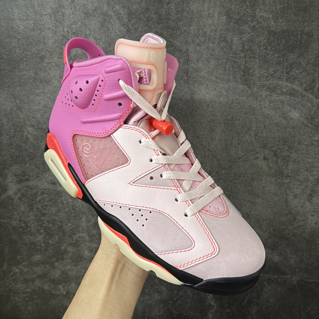 图片[3]-【外贸纯原】Awake NY x Air Jordan AJ5 联名粉红拼接 IQ5706-600 外贸大厂出品 匠心打造 原厂皮料原厂数据 全新纸板 模具打造 外贸 平台高端零售专供品质 品质毋庸置疑 一眼正品既视感 细节均已解码 尺码：40-47.5-选品中心