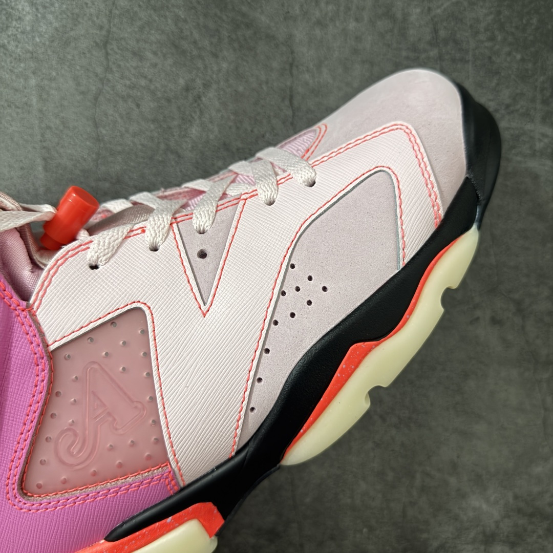 图片[6]-【外贸纯原】Awake NY x Air Jordan AJ5 联名粉红拼接 IQ5706-600 外贸大厂出品 匠心打造 原厂皮料原厂数据 全新纸板 模具打造 外贸 平台高端零售专供品质 品质毋庸置疑 一眼正品既视感 细节均已解码 尺码：40-47.5-选品中心