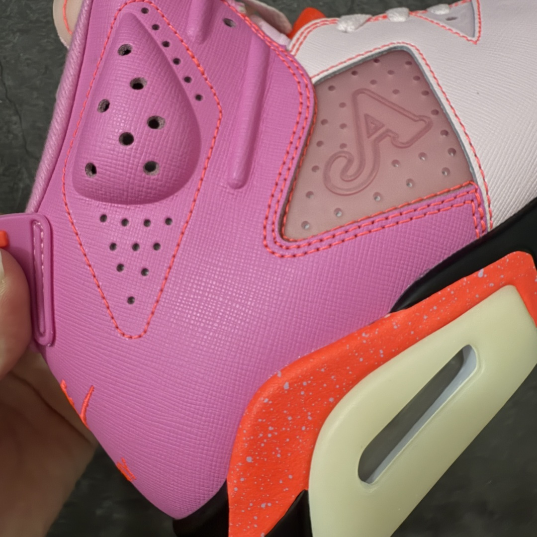 图片[3]-【外贸纯原】Awake NY x Air Jordan AJ5 联名粉红拼接 IQ5706-600 外贸大厂出品 匠心打造 原厂皮料原厂数据 全新纸板 模具打造 外贸 平台高端零售专供品质 品质毋庸置疑 一眼正品既视感 细节均已解码 尺码：40-47.5-选品中心