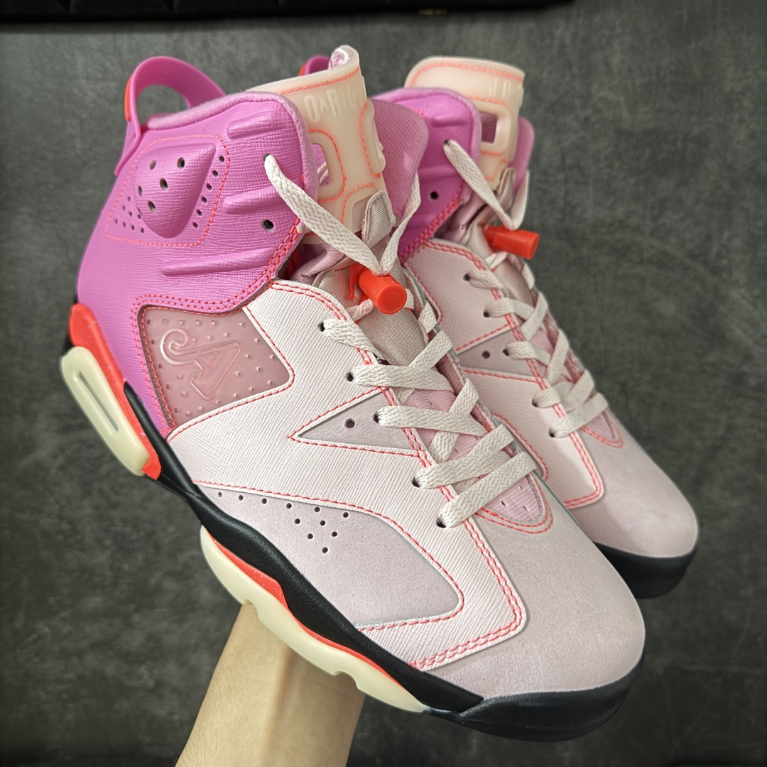 【外贸纯原】Awake NY x Air Jordan AJ5 联名粉红拼接 IQ5706-600 外贸大厂出品 匠心打造 原厂皮料原厂数据 全新纸板 模具打造 外贸 平台高端零售专供品质 品质毋庸置疑 一眼正品既视感 细节均已解码 尺码：40-47.5-选品中心