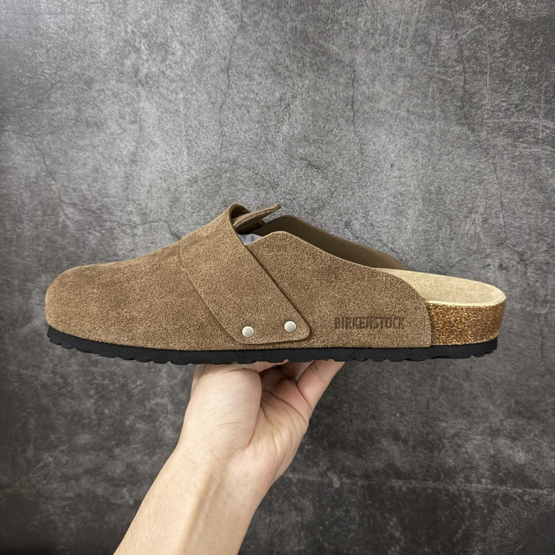 图片[2]-【莞顶G版】Birkenstock\\t 勃肯/博肯软木软底 一体休闲鞋 半拖 深茶色 品质升级版 市场最好品质 十年ZP代工厂老师傅工艺 纯手工打造原汁原味博肯 市场最强版 没有之一 尺码： 35-45-选品中心