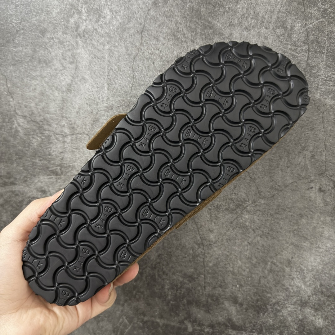 图片[9]-【莞顶G版】Birkenstock\\t 勃肯/博肯软木软底 一体休闲鞋 半拖 深茶色 品质升级版 市场最好品质 十年ZP代工厂老师傅工艺 纯手工打造原汁原味博肯 市场最强版 没有之一 尺码： 35-45-选品中心