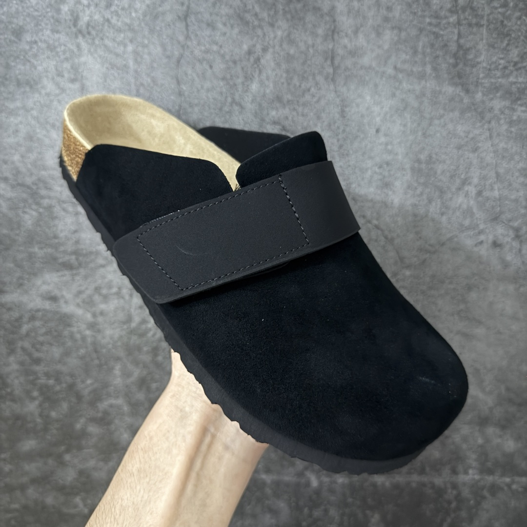 图片[3]-【莞顶G版】Birkenstock\\t 勃肯/博肯软木软底 一体休闲鞋 半拖 黑色 品质升级版 市场最好品质 十年ZP代工厂老师傅工艺 纯手工打造原汁原味博肯 市场最强版 没有之一 尺码： 35-45-选品中心