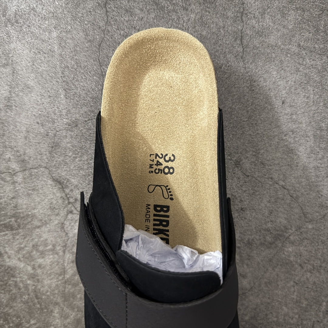 图片[8]-【莞顶G版】Birkenstock\\t 勃肯/博肯软木软底 一体休闲鞋 半拖 黑色 品质升级版 市场最好品质 十年ZP代工厂老师傅工艺 纯手工打造原汁原味博肯 市场最强版 没有之一 尺码： 35-45-选品中心