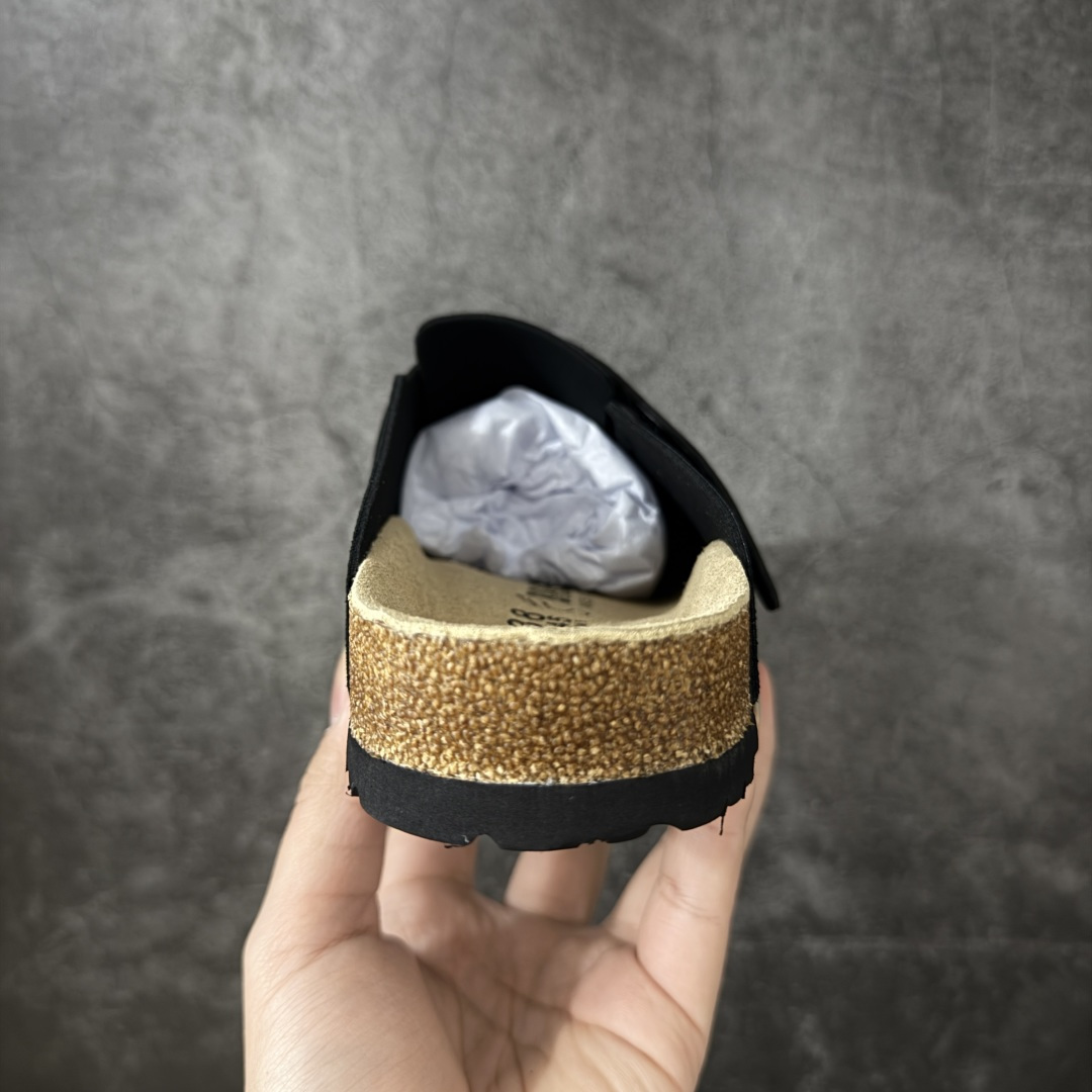 图片[4]-【莞顶G版】Birkenstock\\t 勃肯/博肯软木软底 一体休闲鞋 半拖 黑色 品质升级版 市场最好品质 十年ZP代工厂老师傅工艺 纯手工打造原汁原味博肯 市场最强版 没有之一 尺码： 35-45-选品中心