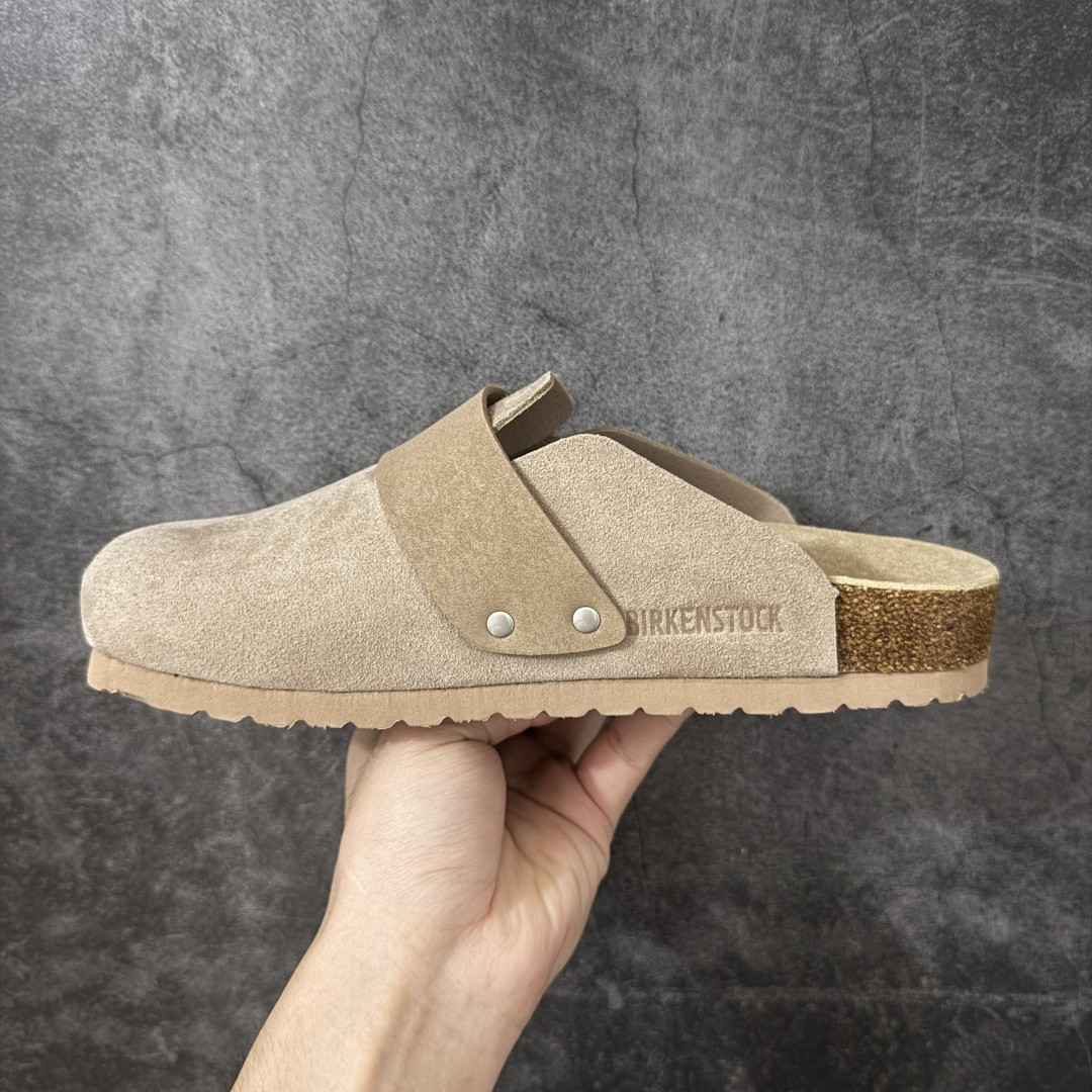 图片[2]-【莞顶G版】Birkenstock\\t 勃肯/博肯软木软底 一体休闲鞋 半拖 灰褐色 品质升级版 市场最好品质 十年ZP代工厂老师傅工艺 纯手工打造原汁原味博肯 市场最强版 没有之一 尺码： 35-45-选品中心