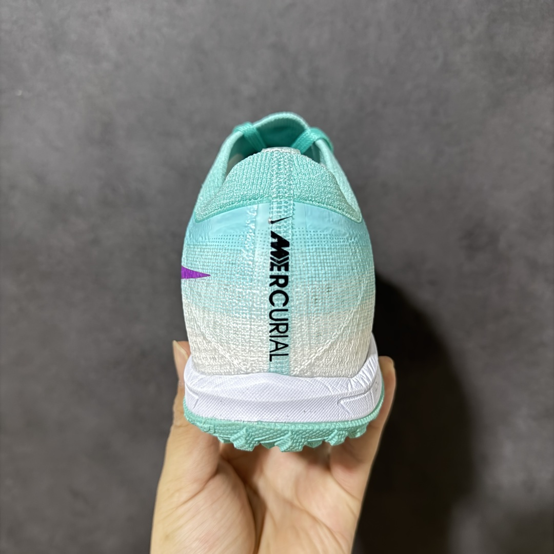 图片[4]-【公司级】NK Mercurial Vapor 17 Elite FG 刺客17轻量耐磨足球鞋 采用Flyknit+Gripknit+Atomknit组合鞋面，是历代最薄的Mercurial鞋面之一，干湿环境下都有出色控球，袜套式贴合、磨合周期短；升级的3/4长度Air Zoom气垫缓震，相比Vapor15覆盖面积更大，推进感更强 货号：FQ2608-303 尺码：36 37 38 39 40 41 42 43 44 45-选品中心