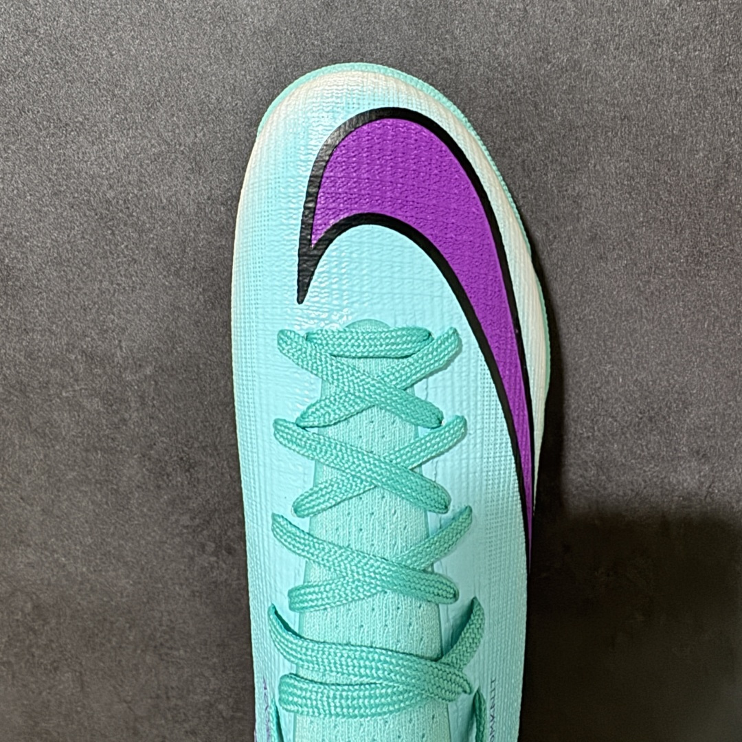 图片[5]-【公司级】NK Mercurial Vapor 17 Elite FG 刺客17轻量耐磨足球鞋 采用Flyknit+Gripknit+Atomknit组合鞋面，是历代最薄的Mercurial鞋面之一，干湿环境下都有出色控球，袜套式贴合、磨合周期短；升级的3/4长度Air Zoom气垫缓震，相比Vapor15覆盖面积更大，推进感更强 货号：FQ2608-303 尺码：36 37 38 39 40 41 42 43 44 45-选品中心