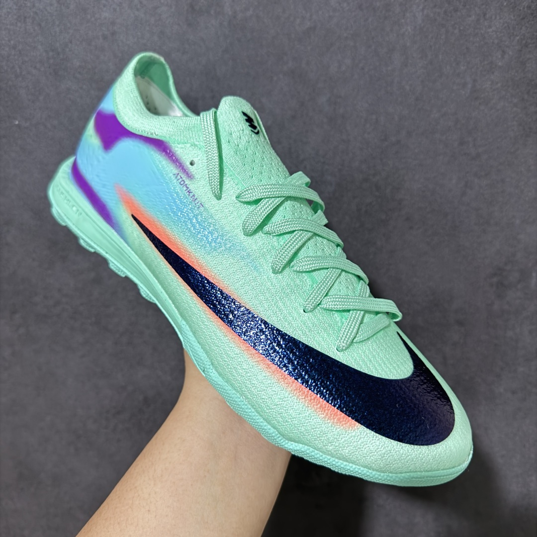 图片[3]-【公司级】NK Mercurial Vapor 17 Elite FG 刺客17轻量耐磨足球鞋 采用Flyknit+Gripknit+Atomknit组合鞋面，是历代最薄的Mercurial鞋面之一，干湿环境下都有出色控球，袜套式贴合、磨合周期短；升级的3/4长度Air Zoom气垫缓震，相比Vapor15覆盖面积更大，推进感更强 货号：HJ7326-608 尺码：36 37 38 39 40 41 42 43 44 45-选品中心