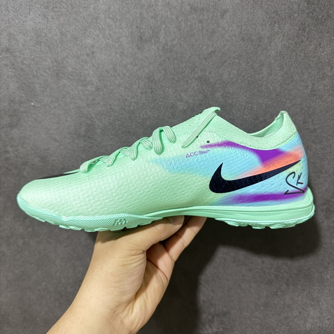 图片[2]-【公司级】NK Mercurial Vapor 17 Elite FG 刺客17轻量耐磨足球鞋 采用Flyknit+Gripknit+Atomknit组合鞋面，是历代最薄的Mercurial鞋面之一，干湿环境下都有出色控球，袜套式贴合、磨合周期短；升级的3/4长度Air Zoom气垫缓震，相比Vapor15覆盖面积更大，推进感更强 货号：HJ7326-608 尺码：36 37 38 39 40 41 42 43 44 45-选品中心