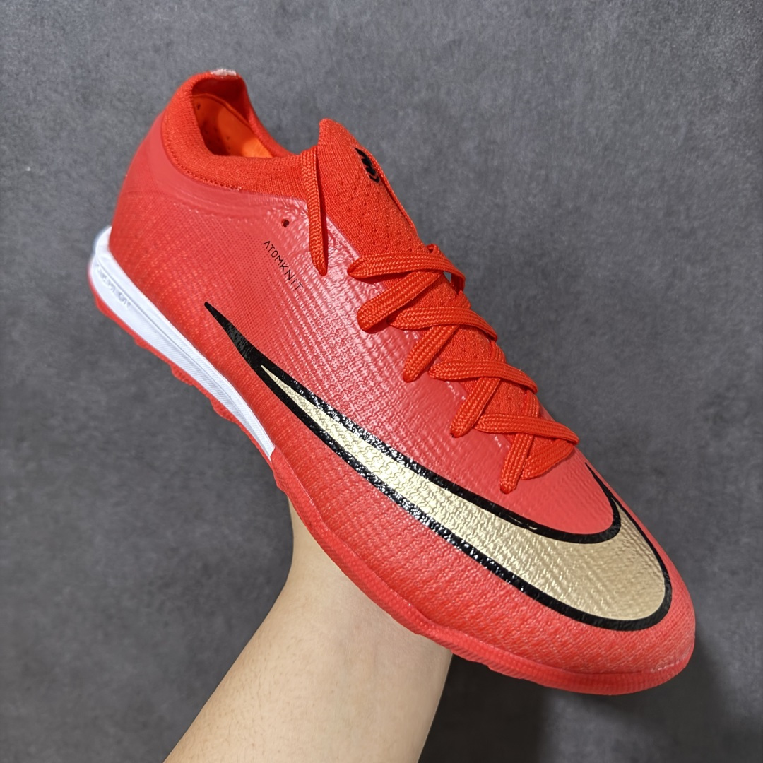 图片[3]-【公司级】NK Mercurial Vapor 17 Elite FG 刺客17轻量耐磨足球鞋 采用Flyknit+Gripknit+Atomknit组合鞋面，是历代最薄的Mercurial鞋面之一，干湿环境下都有出色控球，袜套式贴合、磨合周期短；升级的3/4长度Air Zoom气垫缓震，相比Vapor15覆盖面积更大，推进感更强 货号：HJ7326-615 尺码：36 37 38 39 40 41 42 43 44 45-选品中心