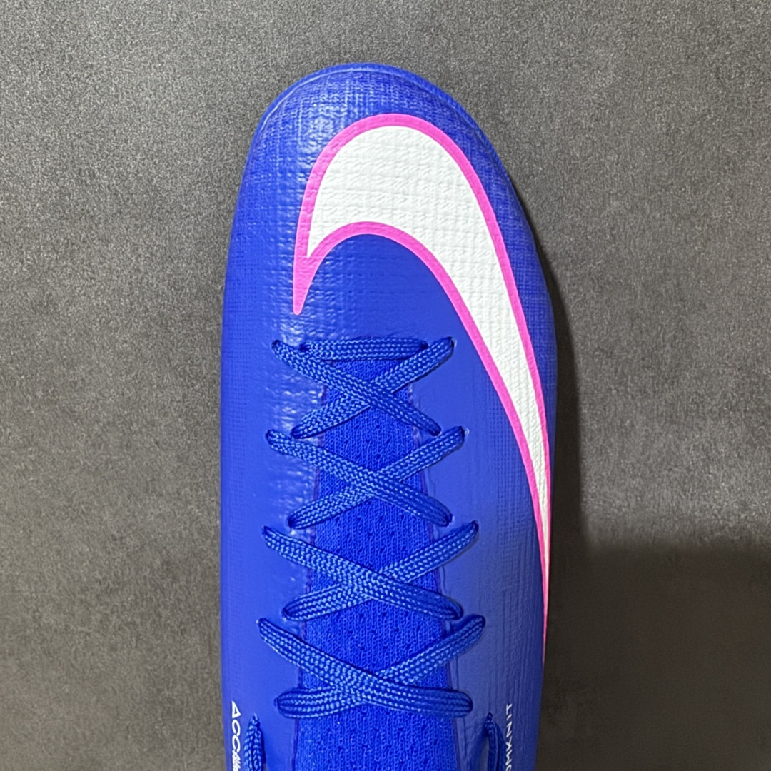 图片[5]-【公司级】NK Mercurial Vapor 17 Elite FG 刺客17轻量耐磨足球鞋 采用Flyknit+Gripknit+Atomknit组合鞋面，是历代最薄的Mercurial鞋面之一，干湿环境下都有出色控球，袜套式贴合、磨合周期短；升级的3/4长度Air Zoom气垫缓震，相比Vapor15覆盖面积更大，推进感更强 货号：HJ7326-611 尺码：36 37 38 39 40 41 42 43 44 45-选品中心