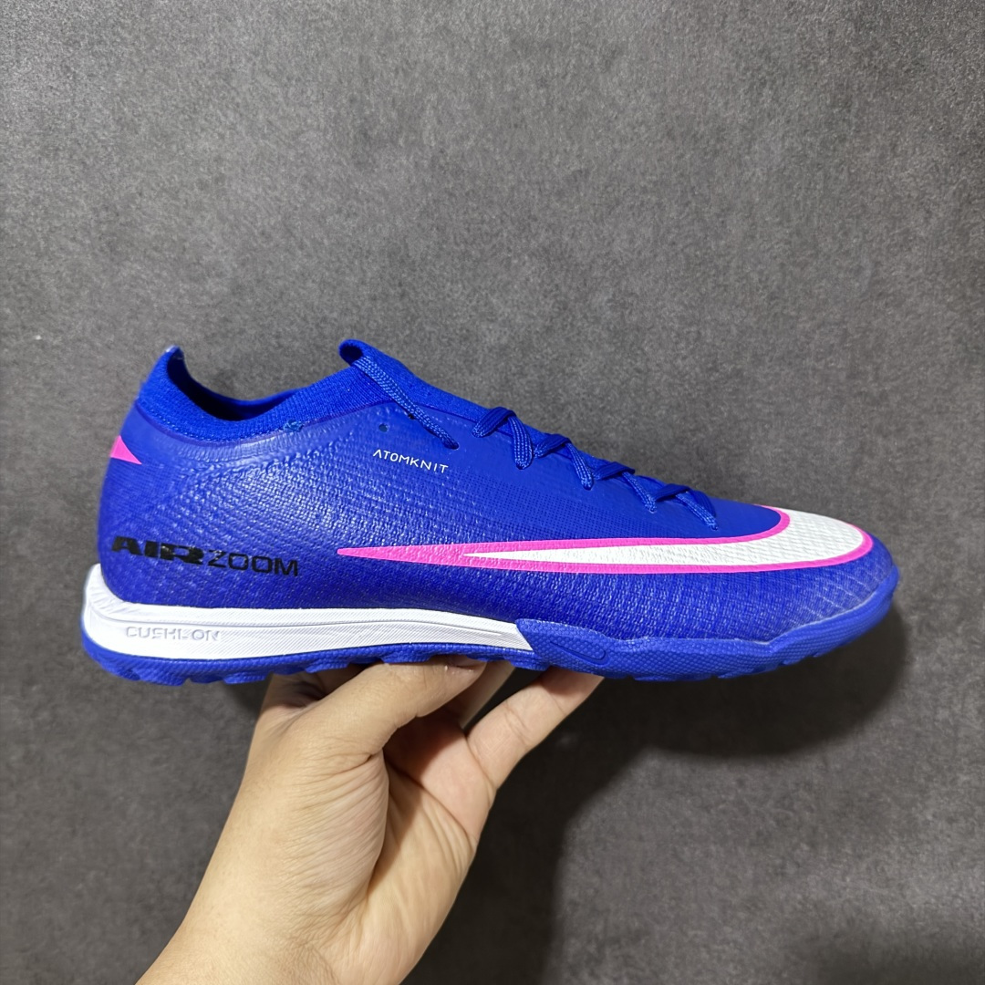【公司级】NK Mercurial Vapor 17 Elite FG 刺客17轻量耐磨足球鞋 采用Flyknit+Gripknit+Atomknit组合鞋面，是历代最薄的Mercurial鞋面之一，干湿环境下都有出色控球，袜套式贴合、磨合周期短；升级的3/4长度Air Zoom气垫缓震，相比Vapor15覆盖面积更大，推进感更强 货号：HJ7326-611 尺码：36 37 38 39 40 41 42 43 44 45-选品中心
