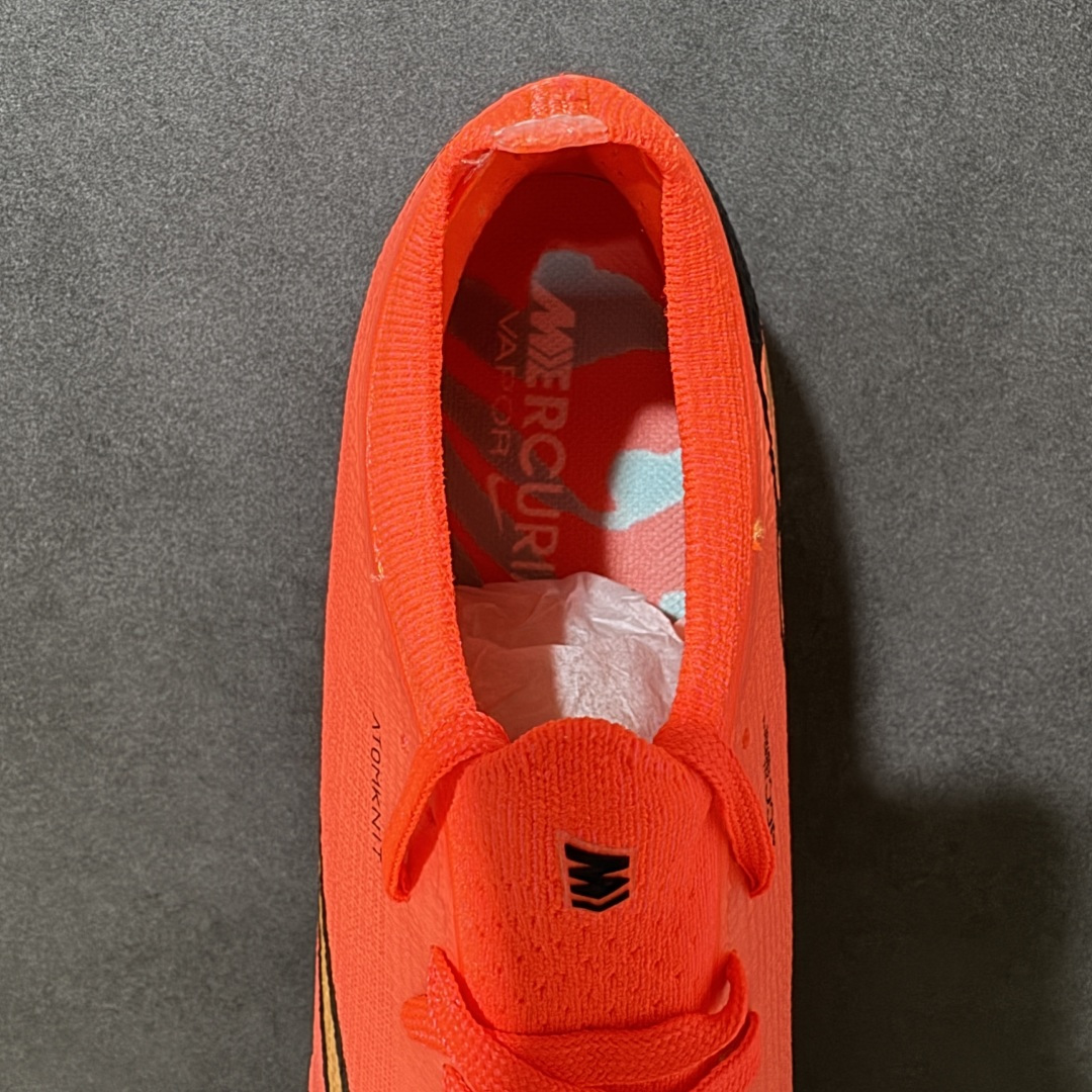 图片[6]-【公司级】NK Mercurial Vapor 17 Elite FG 刺客17轻量耐磨足球鞋 采用Flyknit+Gripknit+Atomknit组合鞋面，是历代最薄的Mercurial鞋面之一，干湿环境下都有出色控球，袜套式贴合、磨合周期短；升级的3/4长度Air Zoom气垫缓震，相比Vapor15覆盖面积更大，推进感更强 货号：HJ7326-613 尺码：36 37 38 39 40 41 42 43 44 45-选品中心