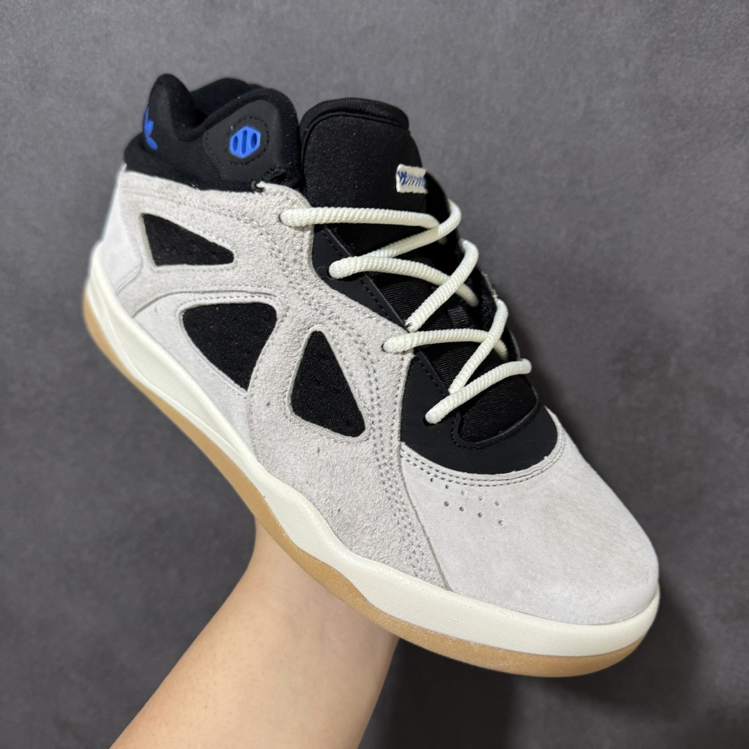 图片[3]-【公司级】adidas × Bad Bunny Badbo 1.0 经典百搭 中帮 篮球鞋 Bad Bunny联名款篮球鞋，中帮设计兼顾运动与日常，米色皮质鞋面搭配复古造型，适合搭配宽松服饰出街或休闲运动场合。 货号：JS3886 尺码：36 36.5 37.5 38 38.5 39 40 40.5 41 42 42.5 43 44 44.5 45-选品中心