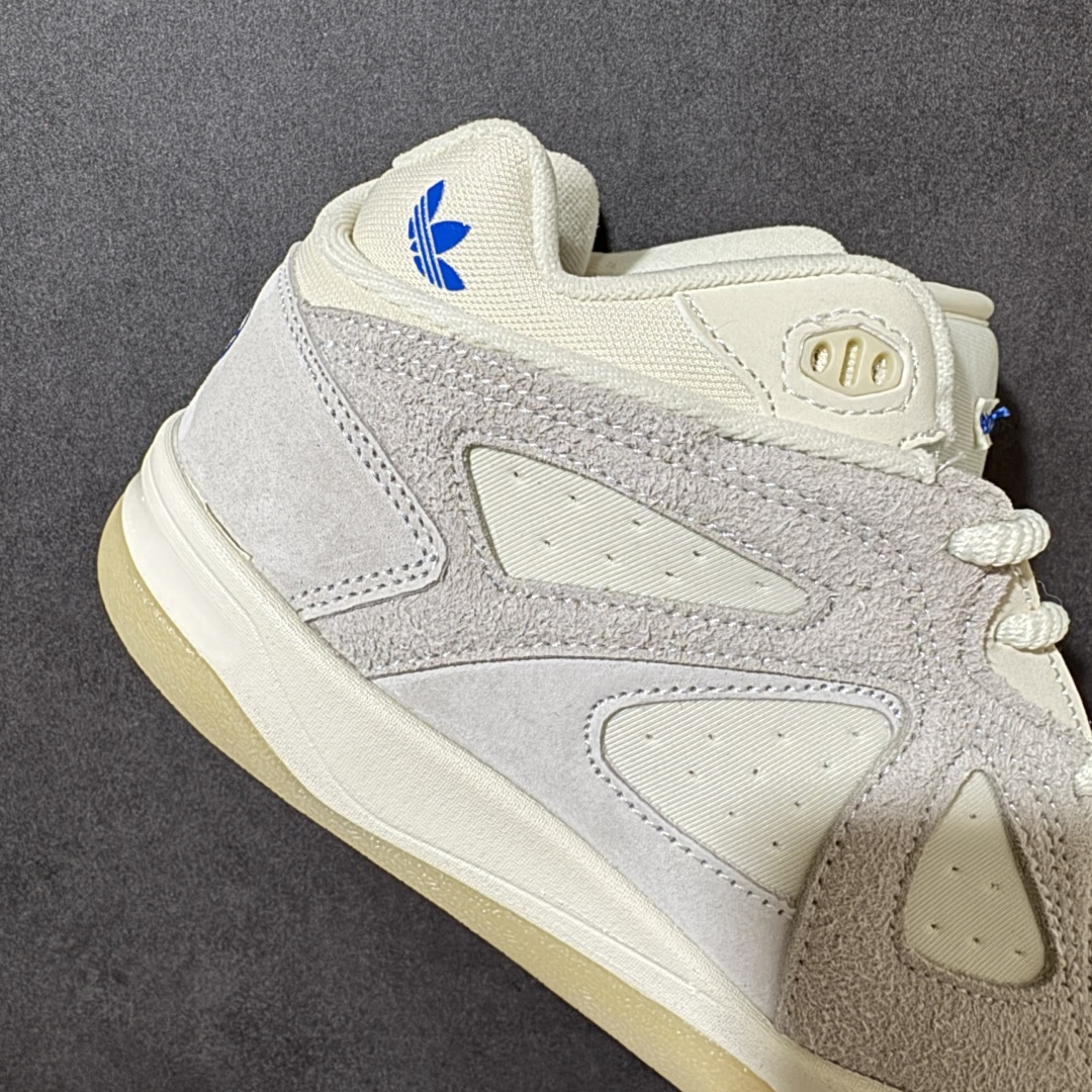 图片[7]-【公司级】adidas × Bad Bunny Badbo 1.0 经典百搭 中帮 篮球鞋 Bad Bunny联名款篮球鞋，中帮设计兼顾运动与日常，米色皮质鞋面搭配复古造型，适合搭配宽松服饰出街或休闲运动场合。 货号：KJ1488 尺码：36 36.5 37.5 38 38.5 39 40 40.5 41 42 42.5 43 44 44.5 45-选品中心