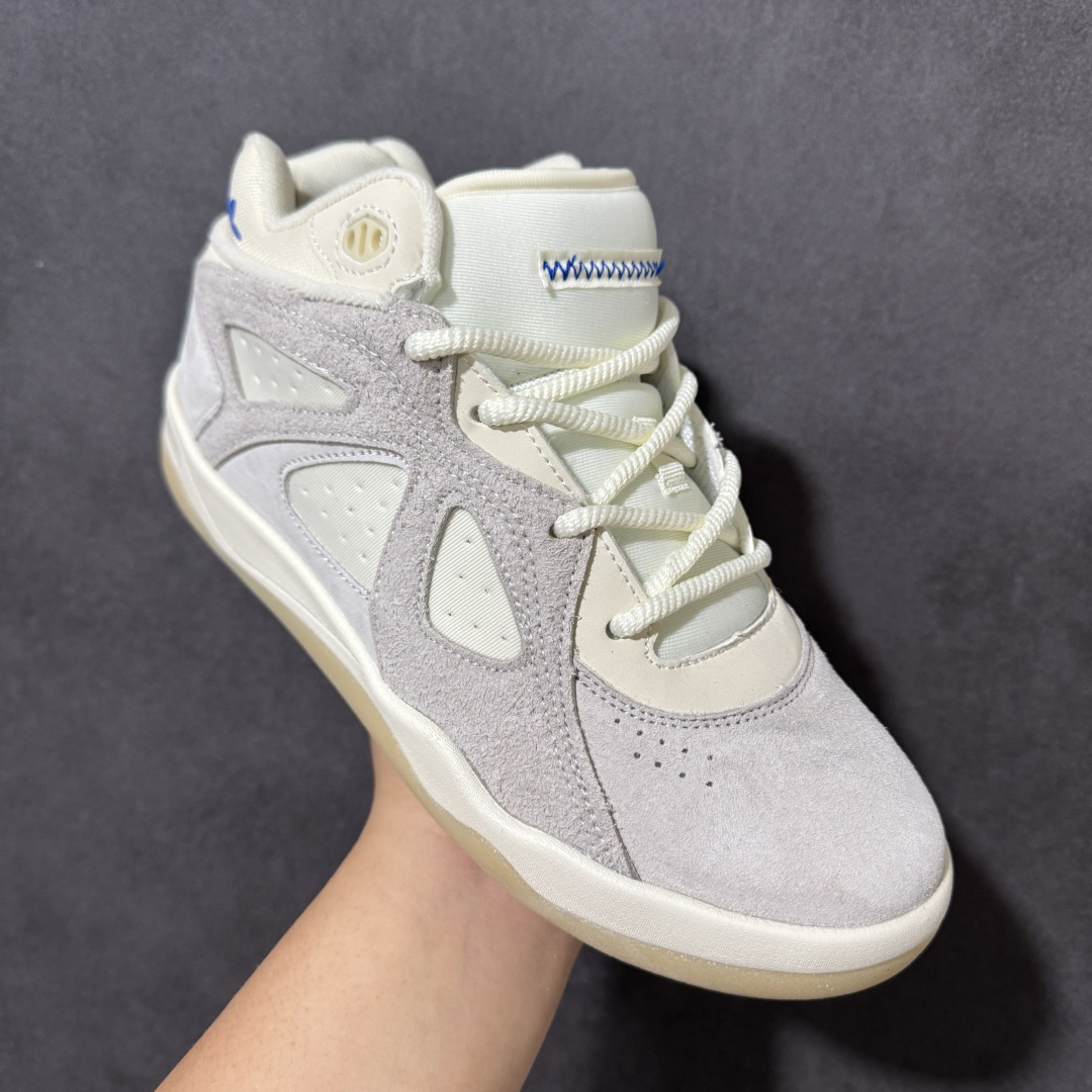 图片[3]-【公司级】adidas × Bad Bunny Badbo 1.0 经典百搭 中帮 篮球鞋 Bad Bunny联名款篮球鞋，中帮设计兼顾运动与日常，米色皮质鞋面搭配复古造型，适合搭配宽松服饰出街或休闲运动场合。 货号：KJ1488 尺码：36 36.5 37.5 38 38.5 39 40 40.5 41 42 42.5 43 44 44.5 45-选品中心