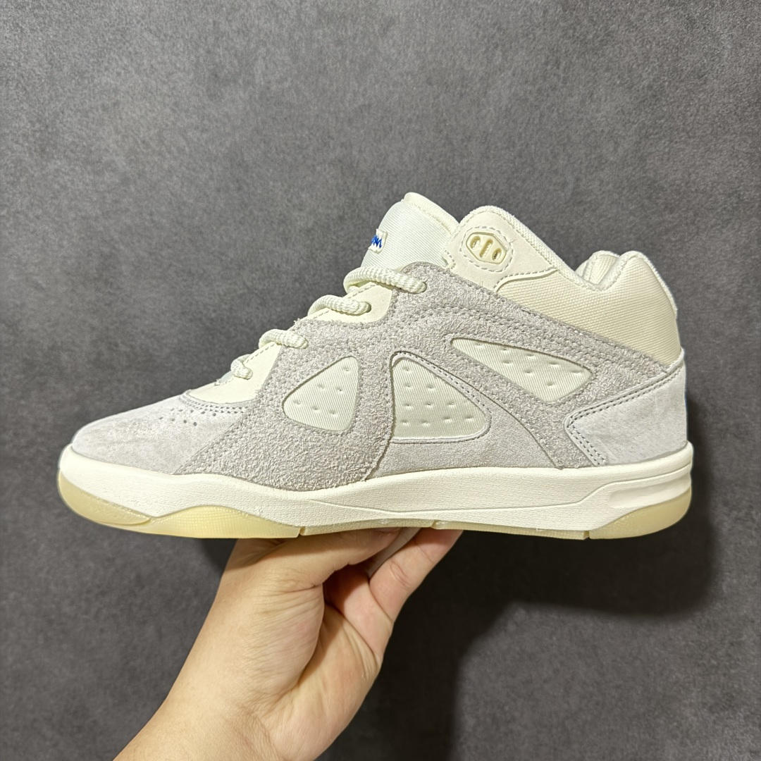 图片[2]-【公司级】adidas × Bad Bunny Badbo 1.0 经典百搭 中帮 篮球鞋 Bad Bunny联名款篮球鞋，中帮设计兼顾运动与日常，米色皮质鞋面搭配复古造型，适合搭配宽松服饰出街或休闲运动场合。 货号：KJ1488 尺码：36 36.5 37.5 38 38.5 39 40 40.5 41 42 42.5 43 44 44.5 45-选品中心