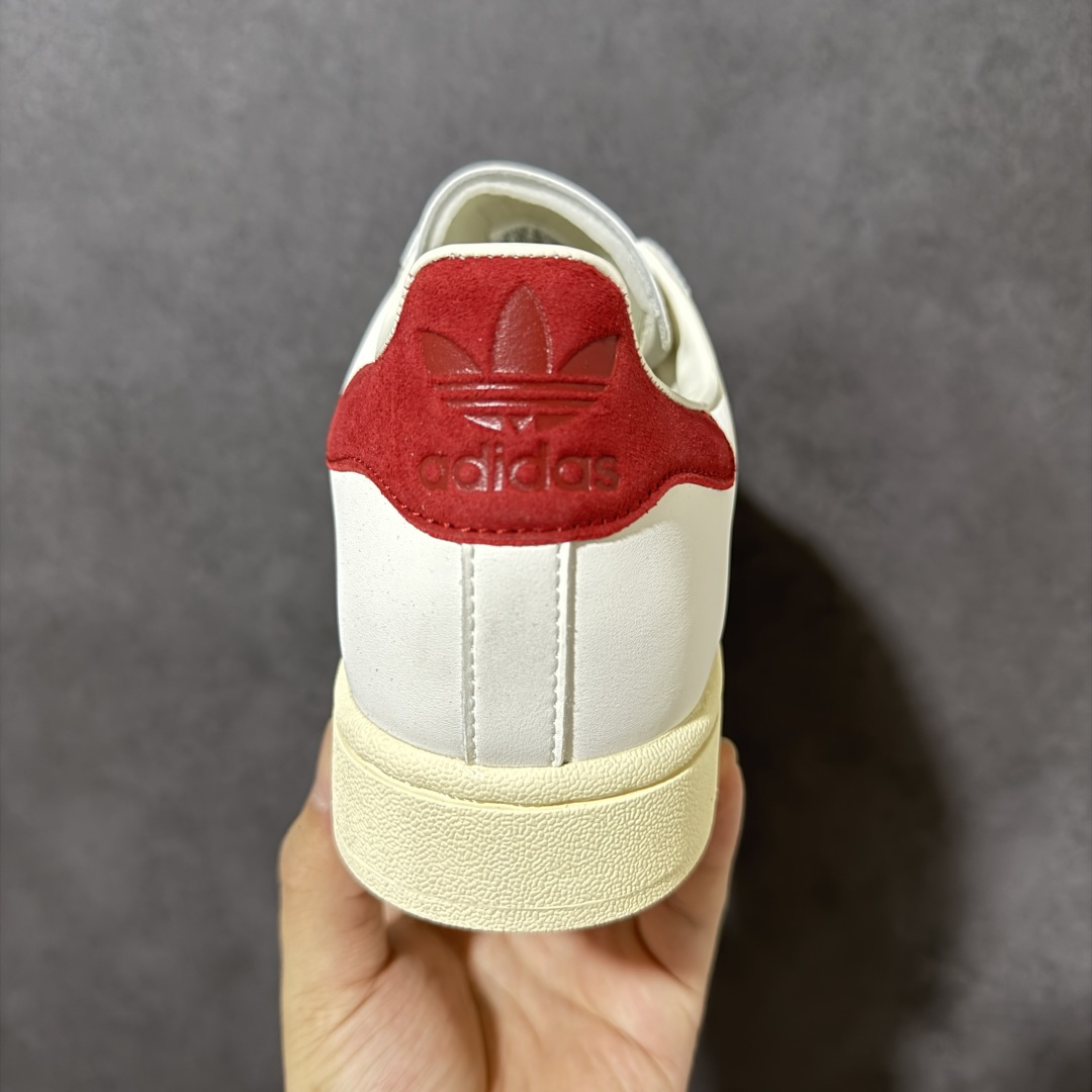 图片[4]-【公司级】阿迪达斯/三叶草Adidas Originals Superstar II \”White Red\”经典贝壳头系列低帮百搭休闲运动板鞋“皮革白大学红” 货号：KZ6733 男女同款 尺码：35 36 36⅔ 37⅓ 38 38⅔ 39⅓ 40 40⅔ 41⅓ 42 42⅔ 43⅓ 44 45-选品中心