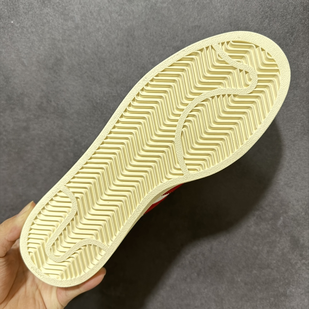 图片[9]-【公司级】阿迪达斯/三叶草Adidas Originals Superstar II \”White Red\”经典贝壳头系列低帮百搭休闲运动板鞋“皮革白大学红” 货号：KZ6733 男女同款 尺码：35 36 36⅔ 37⅓ 38 38⅔ 39⅓ 40 40⅔ 41⅓ 42 42⅔ 43⅓ 44 45-选品中心