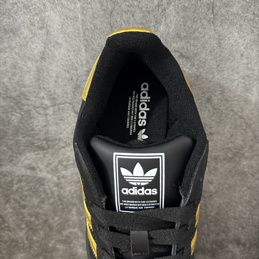 图片[8]-【H11顶级头层版】adidas originals Superstar 2 贝壳头 简约经典 舒适时尚 复古板鞋 男女同款 白黄 货号：JH9977 全新升级版 皮料改进至头层原厂皮 原盒 原底原料 开模打造 原厂织唛鞋标 高精密准度 原楦原纸板开发 匹配原版98%以上 后跟垫棉独家呈现 反口里弧度正确 原厂鞋垫 背胶 后跟电绣针数 与正品一致 原厂皮料 原厂车缝线 质感无敌 皮料切割干净 无任何毛边 清洁度细节完美 进口港宝加持 后跟自然饱满 还原公司包裹性 鞋面采用原装数据贴合技术 全方位贴合包裹脚型 鞋跟部鞋底牵引设计 提供强大的抓地性能 更适应不同实战场地路面 尺码：35.5 36 36.5 37.5 38 38.5 39 40 40.5 41 42 42.5 43 44 45-选品中心