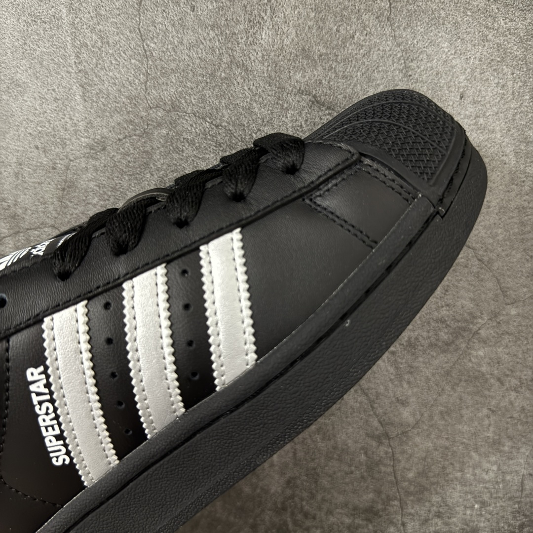 图片[6]-【H11顶级头层版】adidas originals Superstar 2 贝壳头 简约经典 舒适时尚 复古板鞋 男女同款 白黄 货号：JH9977 全新升级版 皮料改进至头层原厂皮 原盒 原底原料 开模打造 原厂织唛鞋标 高精密准度 原楦原纸板开发 匹配原版98%以上 后跟垫棉独家呈现 反口里弧度正确 原厂鞋垫 背胶 后跟电绣针数 与正品一致 原厂皮料 原厂车缝线 质感无敌 皮料切割干净 无任何毛边 清洁度细节完美 进口港宝加持 后跟自然饱满 还原公司包裹性 鞋面采用原装数据贴合技术 全方位贴合包裹脚型 鞋跟部鞋底牵引设计 提供强大的抓地性能 更适应不同实战场地路面 尺码：35.5 36 36.5 37.5 38 38.5 39 40 40.5 41 42 42.5 43 44 45-选品中心