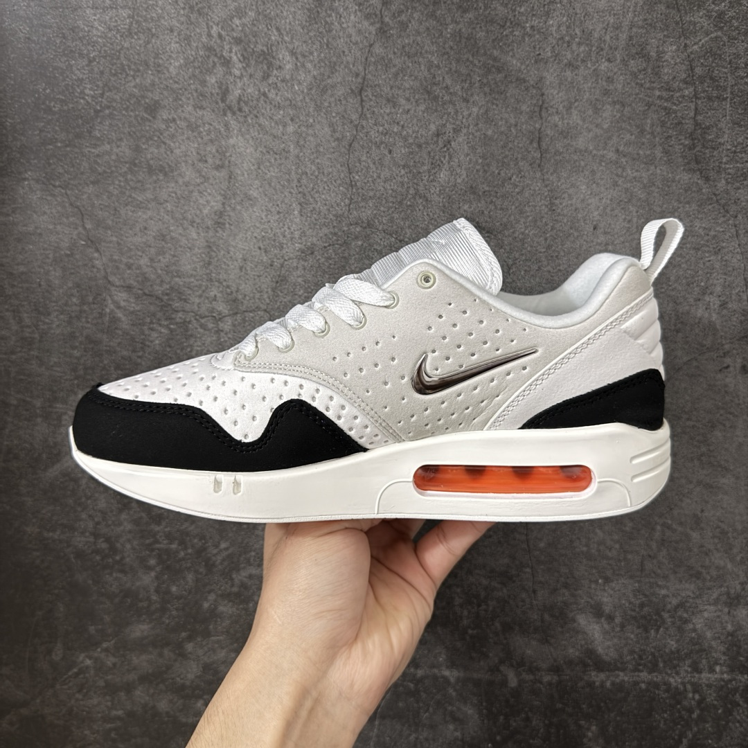 图片[2]-【公司级】Nike Air Max 1 耐克气垫 缓震 耐磨运动鞋 鞋身材质均选择皮革 织物 麂皮多种材质覆盖 保证质感的前提下 层次感也相当不错带有开窗式 Air Max 气垫的中底收尾 完善整体造型设计 货号：DV1403-001 尺码：36 36.5 37.5 38 38.5 39 40 40.5 41 42 42.5 43 44 45 46 47-选品中心