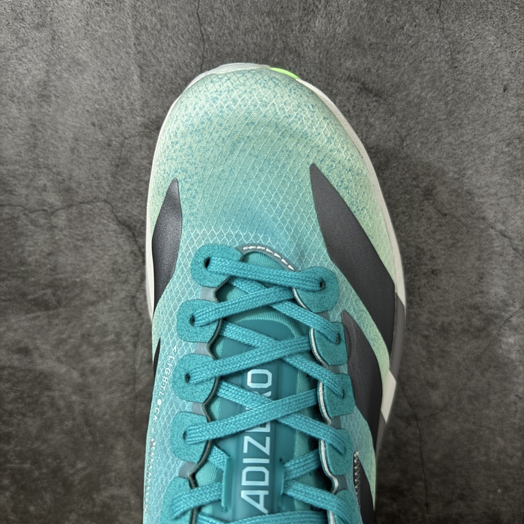 图片[5]-【NO.1纯原】Adidas Adizero Adios Pro 4 M竞训跑步鞋 JS2579 市场独一档品质 区别所有版本 原鞋购入开发数月 原材料 原档案打造 细节版型一比一 独立双层组合底私模.超软弹发泡超临界底 搭配ENERGYRODS 2.0真碳柱，每一步都动力满满 鞋面用的是Lightlock技术，轻透又贴合，就像给脚定制的一样。 中底是全掌Lightstrike Pro泡棉，软弹感超绝 真正一比一还原真实脚感💪🏻 尺码：36 36.5 37 38 38.5 39 40 40.5 41 42 42.5 43 44 44.5 45 46-选品中心