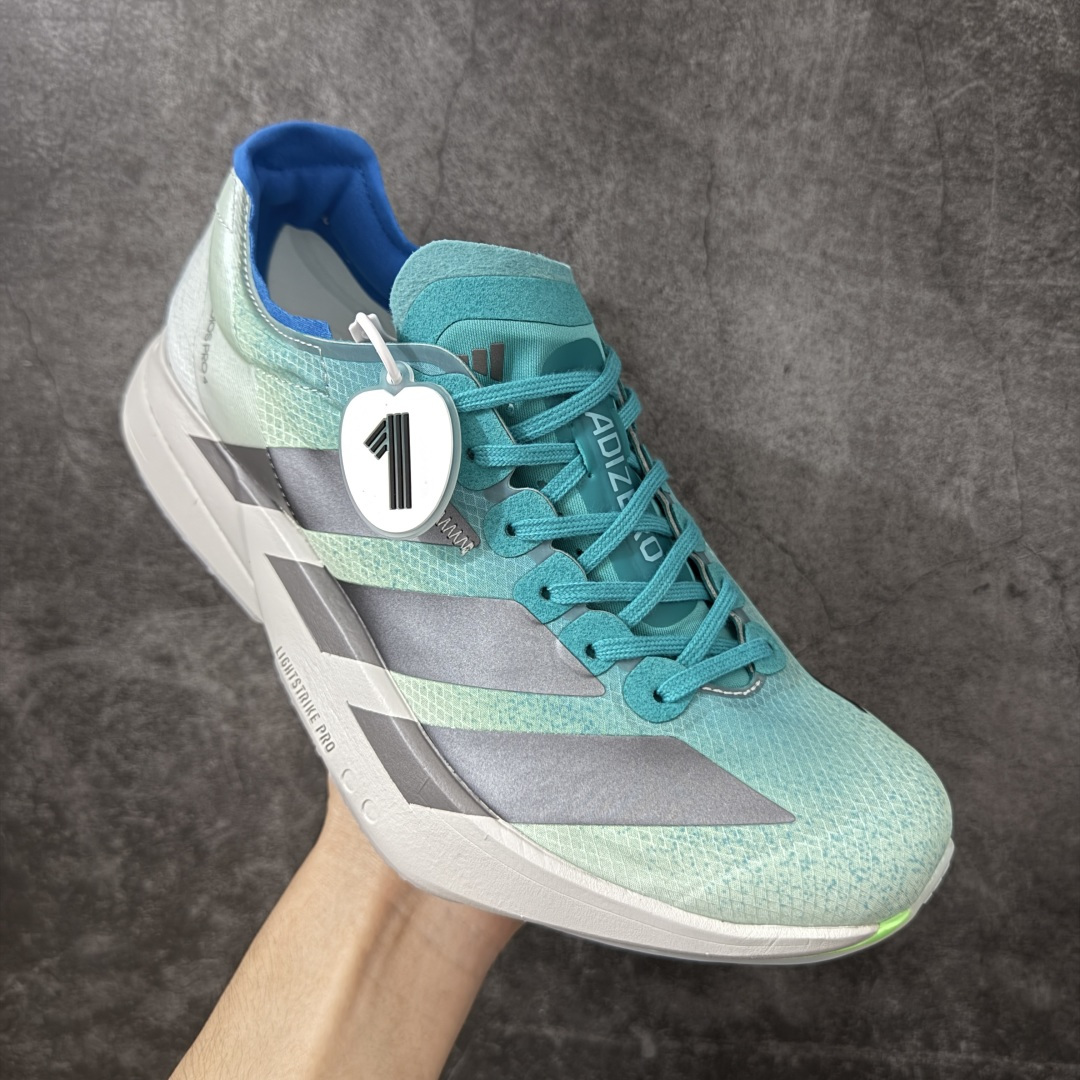 图片[3]-【NO.1纯原】Adidas Adizero Adios Pro 4 M竞训跑步鞋 JS2579 市场独一档品质 区别所有版本 原鞋购入开发数月 原材料 原档案打造 细节版型一比一 独立双层组合底私模.超软弹发泡超临界底 搭配ENERGYRODS 2.0真碳柱，每一步都动力满满 鞋面用的是Lightlock技术，轻透又贴合，就像给脚定制的一样。 中底是全掌Lightstrike Pro泡棉，软弹感超绝 真正一比一还原真实脚感💪🏻 尺码：36 36.5 37 38 38.5 39 40 40.5 41 42 42.5 43 44 44.5 45 46-选品中心