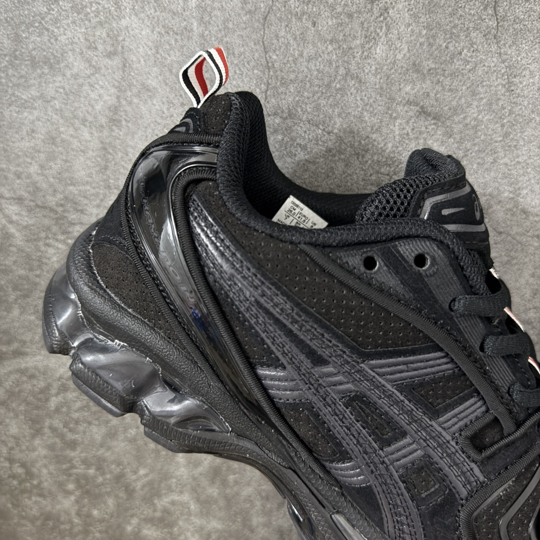 图片[7]-【首发版】亚瑟士Thom Browne TB x Asics Gel-Kayano 14系列GEL-K14 复古舒适 织物合成革减震防滑耐磨 低帮 休闲跑步鞋 原装纸板楦头开发 独家私模五层组合大底 原厂定制缓震硅胶加持 原盒原配 官方四联吊牌 一比一同步原鞋工艺和用料 后跟一样采用了GEL缓震胶 整体系列设计非常的科技感！ 锻炼跑步的同时让你一样时尚百搭！ 尺码：36-45-选品中心