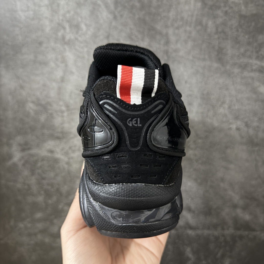 图片[4]-【首发版】亚瑟士Thom Browne TB x Asics Gel-Kayano 14系列GEL-K14 复古舒适 织物合成革减震防滑耐磨 低帮 休闲跑步鞋 原装纸板楦头开发 独家私模五层组合大底 原厂定制缓震硅胶加持 原盒原配 官方四联吊牌 一比一同步原鞋工艺和用料 后跟一样采用了GEL缓震胶 整体系列设计非常的科技感！ 锻炼跑步的同时让你一样时尚百搭！ 尺码：36-45-选品中心