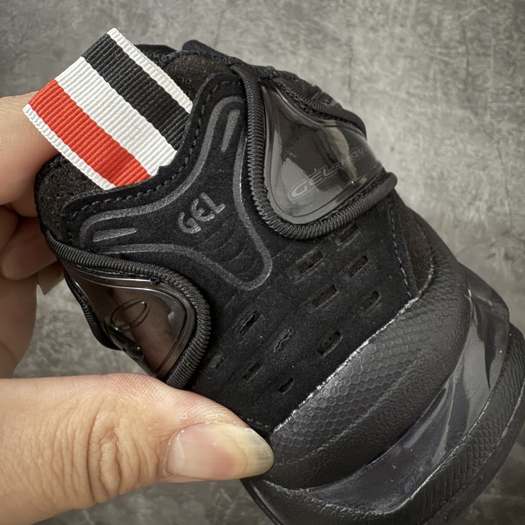 图片[4]-【首发版】亚瑟士Thom Browne TB x Asics Gel-Kayano 14系列GEL-K14 复古舒适 织物合成革减震防滑耐磨 低帮 休闲跑步鞋 原装纸板楦头开发 独家私模五层组合大底 原厂定制缓震硅胶加持 原盒原配 官方四联吊牌 一比一同步原鞋工艺和用料 后跟一样采用了GEL缓震胶 整体系列设计非常的科技感！ 锻炼跑步的同时让你一样时尚百搭！ 尺码：36-45-选品中心