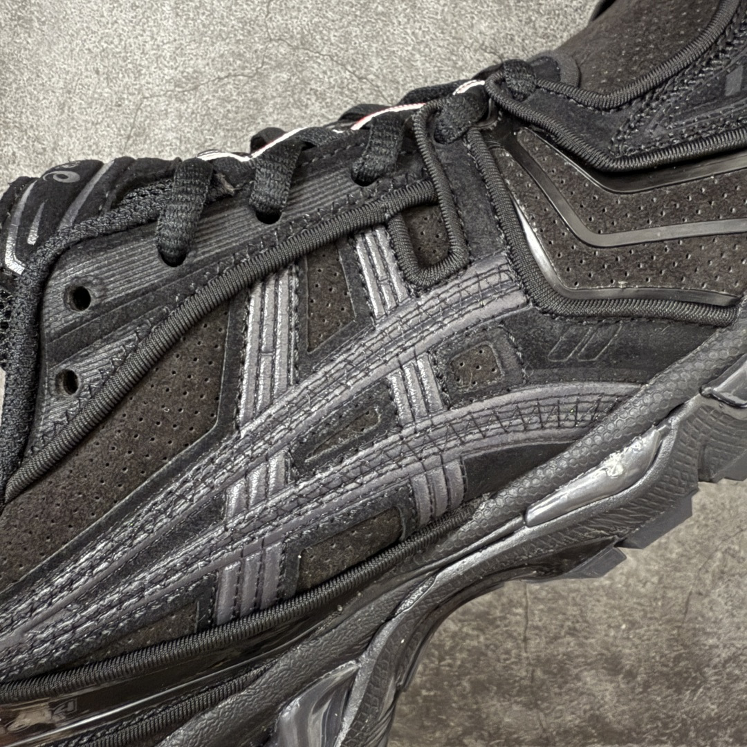 图片[6]-【首发版】亚瑟士Thom Browne TB x Asics Gel-Kayano 14系列GEL-K14 复古舒适 织物合成革减震防滑耐磨 低帮 休闲跑步鞋 原装纸板楦头开发 独家私模五层组合大底 原厂定制缓震硅胶加持 原盒原配 官方四联吊牌 一比一同步原鞋工艺和用料 后跟一样采用了GEL缓震胶 整体系列设计非常的科技感！ 锻炼跑步的同时让你一样时尚百搭！ 尺码：36-45-选品中心