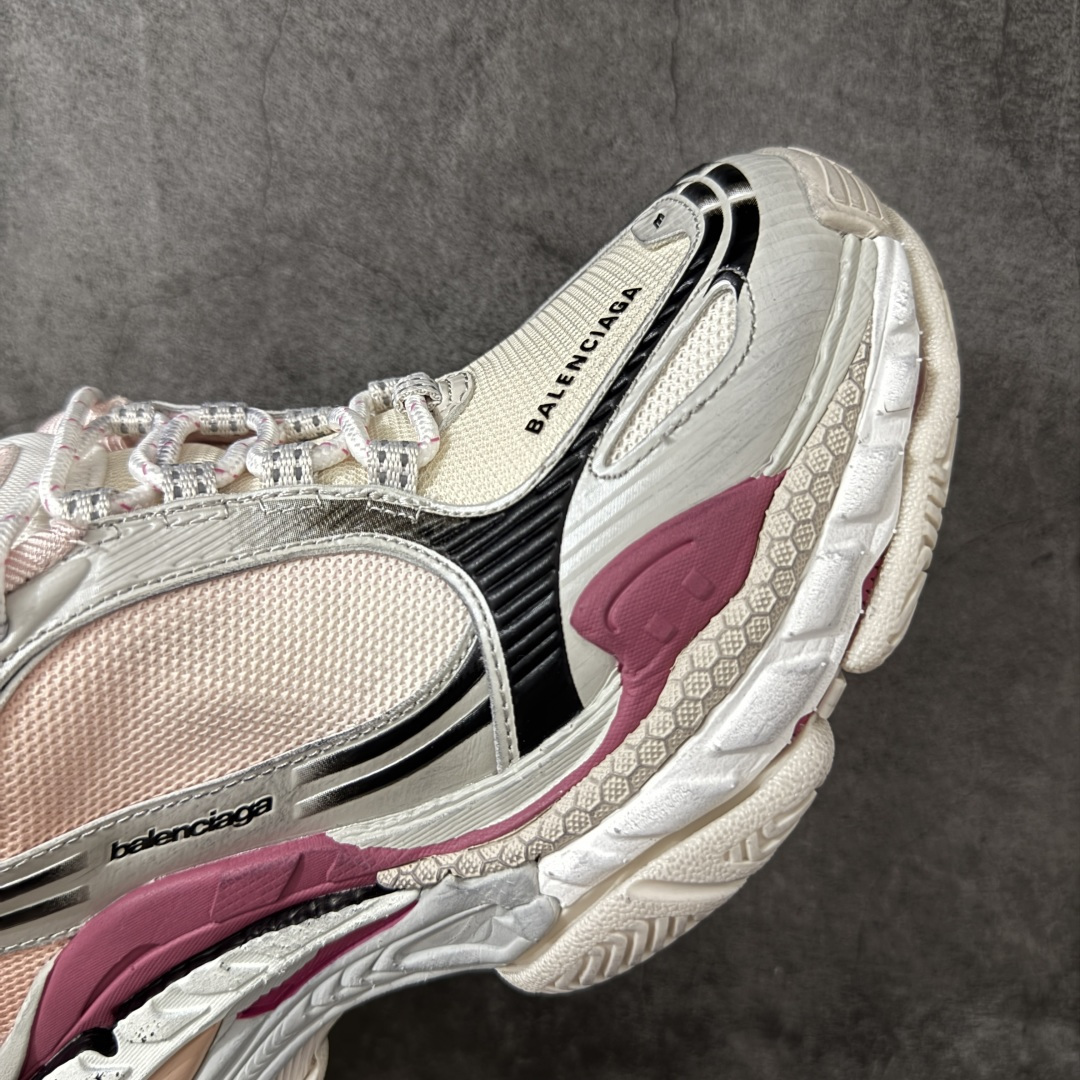 图片[6]-【ok纯原】Balenciaga巴黎世家24代 Triple S .2 粉色 低帮 老爹鞋 市场老牌巴黎世家大厂出品 品质价格无需多言 原鞋原材料打造 一比一细节还原 此款相对之前款式轻质很多 超厚鞋底增高4-5cm 高街风格 货号：865849WTR2G1800 尺码：36-46-选品中心