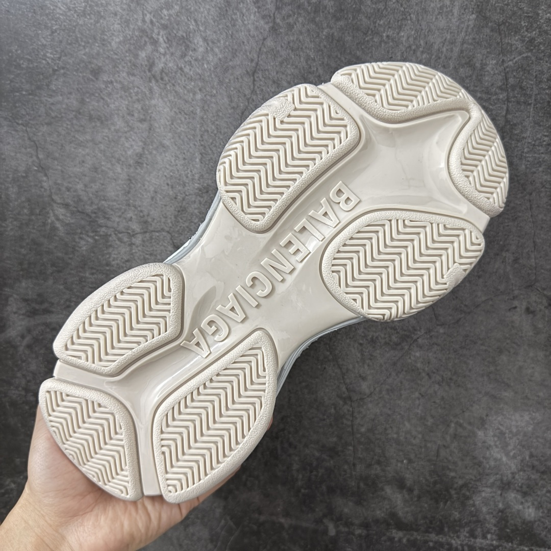 图片[9]-【ok纯原】Balenciaga巴黎世家24代 Triple S .2 粉色 低帮 老爹鞋 市场老牌巴黎世家大厂出品 品质价格无需多言 原鞋原材料打造 一比一细节还原 此款相对之前款式轻质很多 超厚鞋底增高4-5cm 高街风格 货号：865849WTR2G1800 尺码：36-46-选品中心