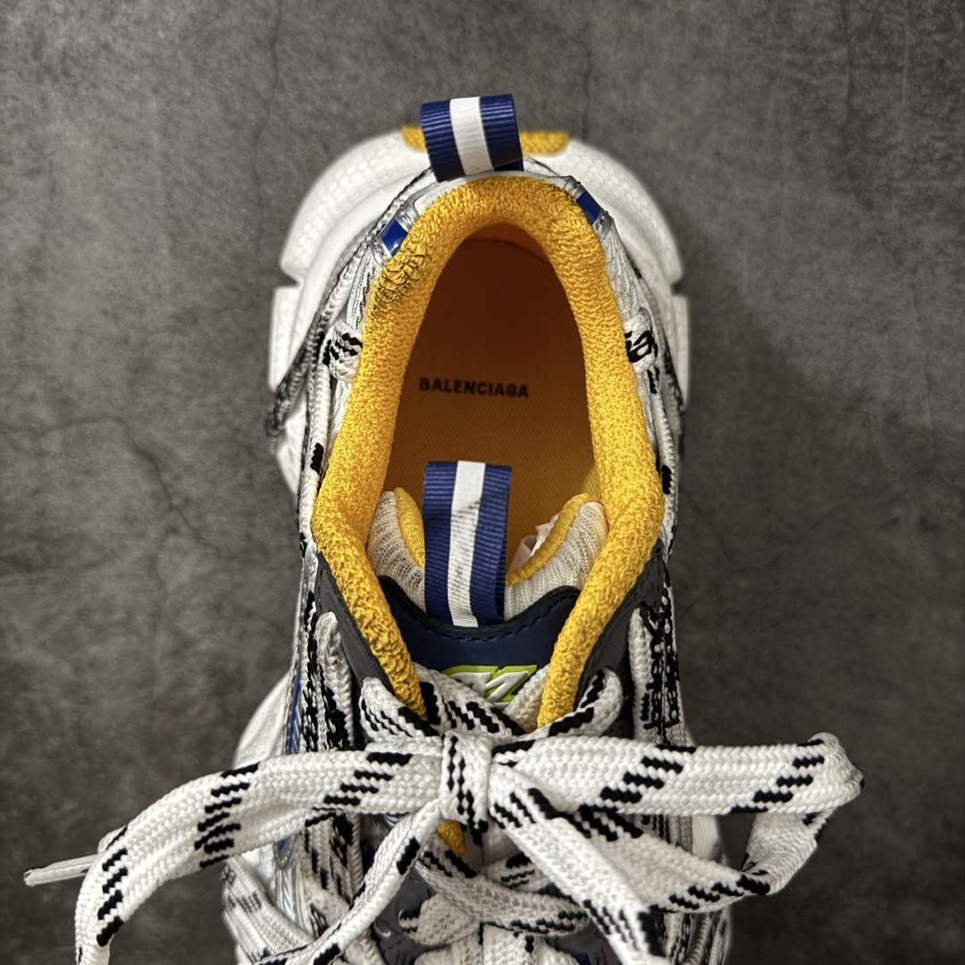 图片[8]-【XA版】Balenciaga 巴黎3XL 蜘蛛侠绑带 Balenciaga巴黎世家 24ss 绑带做旧款 巴黎十代网眼潮流百搭低帮老爹鞋 慢工出细活 出货即最强 皮料钢丝纹高频工艺 整体鞋面及大底做旧 网眼破坏磨毛效果 各个方面均无可挑剔 尺码：35-46 偏大一码 建议比正常运动鞋买小一号-选品中心