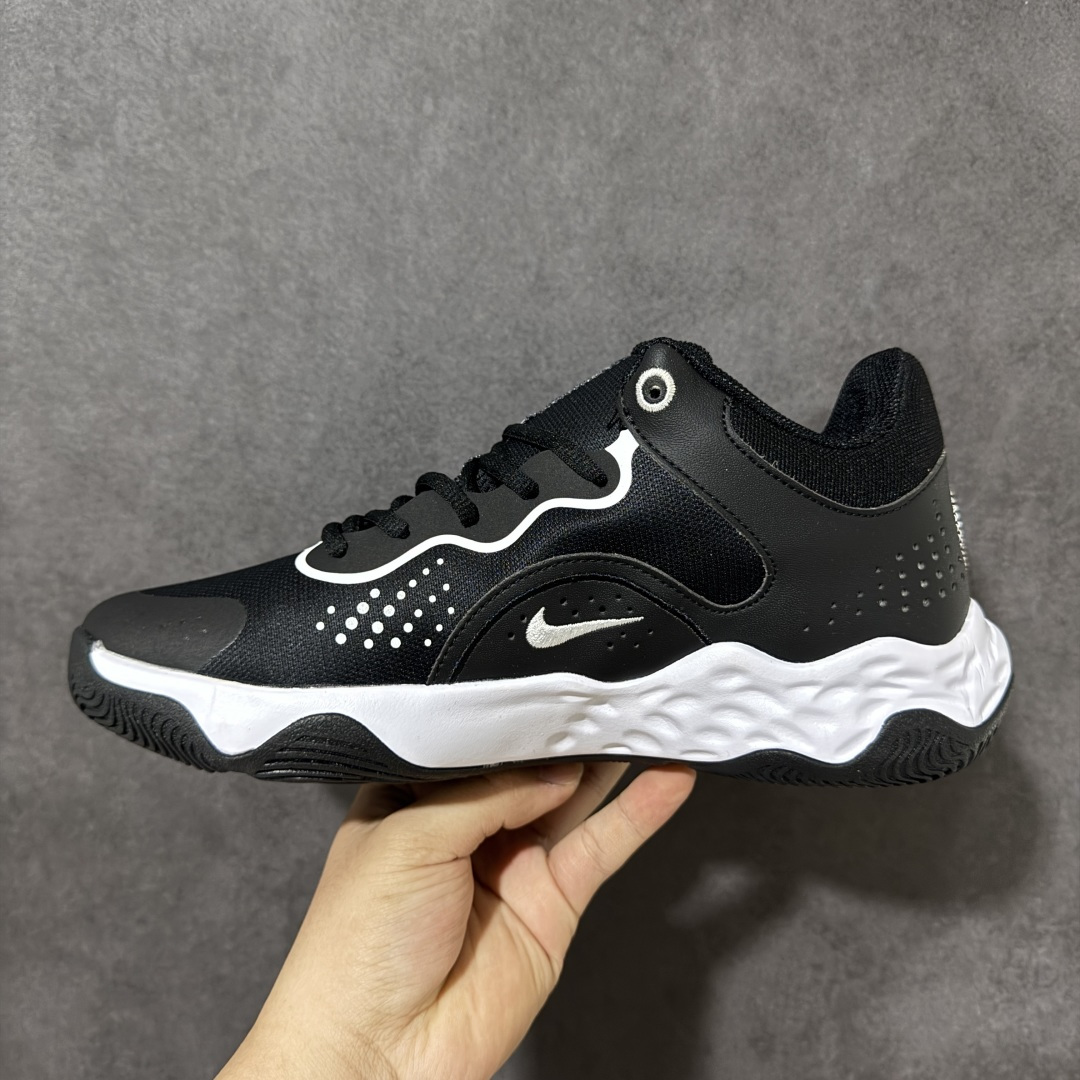 图片[2]-【公司级】Nike Fly By Mid 3 圆头系带织物 TPU 减震防滑耐磨抗冲击轻便回弹 低帮实战篮球鞋 鞋款整体以工程网布打造，搭配热熔膜动态飞线，鞋身两侧带有经典Swoosh LLogo，鞋舌处和后跟饰有Nike品牌标志，鞋身侧面和鞋舌上有透气孔，提供透气性；全掌Zoom Air气垫。室内抓地优秀，后掌缓震极限较高，Phylonn泡棉组合，人字纹，波浪纹橡胶外底。 货号：DD9311-003 尺码：40-46带半码-选品中心