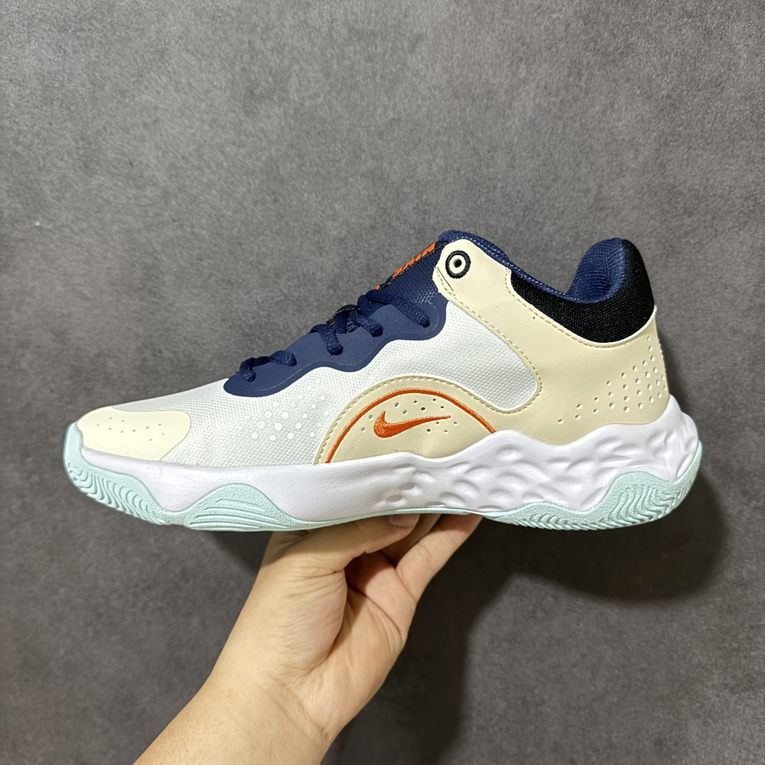 图片[2]-【公司级】Nike Fly By Mid 3 圆头系带织物 TPU 减震防滑耐磨抗冲击轻便回弹 低帮实战篮球鞋 鞋款整体以工程网布打造，搭配热熔膜动态飞线，鞋身两侧带有经典Swoosh LLogo，鞋舌处和后跟饰有Nike品牌标志，鞋身侧面和鞋舌上有透气孔，提供透气性；全掌Zoom Air气垫。室内抓地优秀，后掌缓震极限较高，Phylonn泡棉组合，人字纹，波浪纹橡胶外底。 货号：DD9311-103 尺码：40-46带半码-选品中心