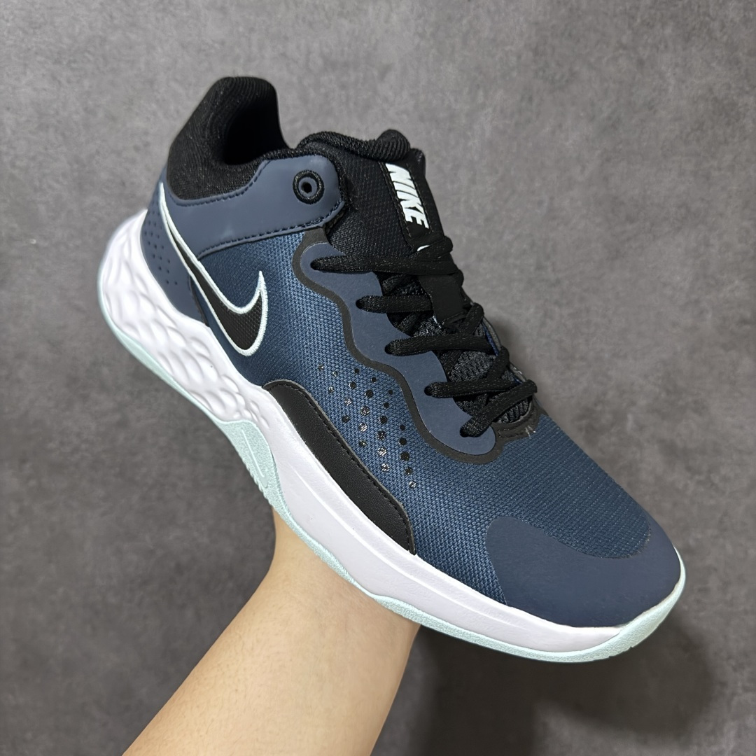 图片[3]-【公司级】Nike Fly By Mid 3 圆头系带织物 TPU 减震防滑耐磨抗冲击轻便回弹 低帮实战篮球鞋 鞋款整体以工程网布打造，搭配热熔膜动态飞线，鞋身两侧带有经典Swoosh LLogo，鞋舌处和后跟饰有Nike品牌标志，鞋身侧面和鞋舌上有透气孔，提供透气性；全掌Zoom Air气垫。室内抓地优秀，后掌缓震极限较高，Phylonn泡棉组合，人字纹，波浪纹橡胶外底。 货号：DD9311-400 尺码：40-46带半码-选品中心
