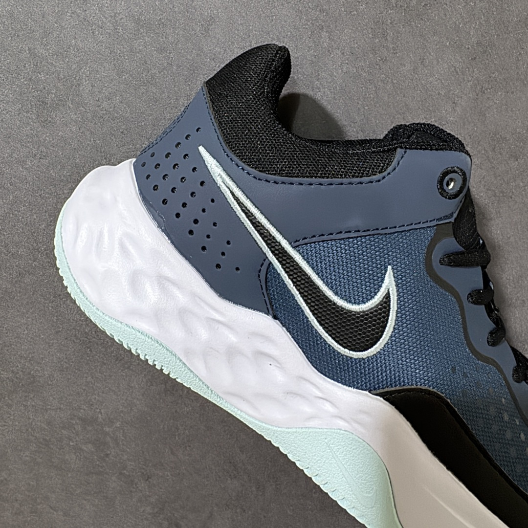 图片[7]-【公司级】Nike Fly By Mid 3 圆头系带织物 TPU 减震防滑耐磨抗冲击轻便回弹 低帮实战篮球鞋 鞋款整体以工程网布打造，搭配热熔膜动态飞线，鞋身两侧带有经典Swoosh LLogo，鞋舌处和后跟饰有Nike品牌标志，鞋身侧面和鞋舌上有透气孔，提供透气性；全掌Zoom Air气垫。室内抓地优秀，后掌缓震极限较高，Phylonn泡棉组合，人字纹，波浪纹橡胶外底。 货号：DD9311-400 尺码：40-46带半码-选品中心